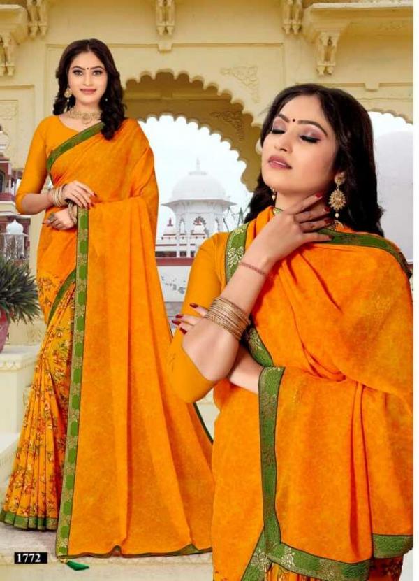 Kodas Golden Jhumke 42 Fancy Printed Saree